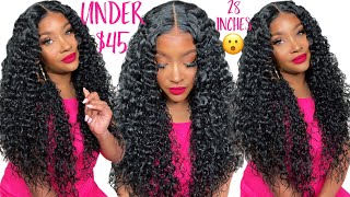 Curly Hd Lace Wig For Under $45 From Amazon Prime | Sensationnel Bohemian 28"