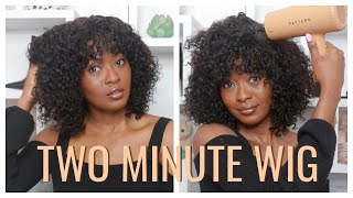Quick & Easy Curly Bang Wig | Weightless Curls Tips Ft. Luvme Hair