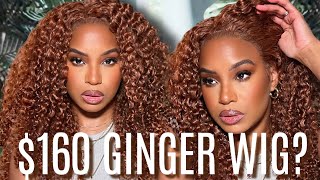 Best Ginger Curly Wig Install *Detailed* | Hurela Hair | Alwaysameera