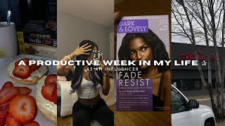 Productive Week In My Life  ||  Cooking, Grwm ,Dyeing My Hair, Installing Clip-Ins, Errands & More