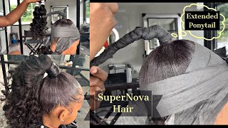 Detail Extended Ponytail | Beginner Friendly | Supernova Hair