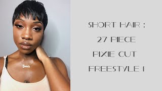 How To: Quick Weave Pixie Look
