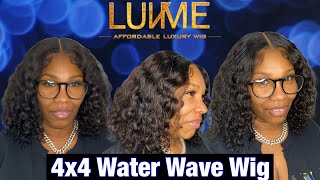 Glueless Water Wave Closure Wig|| Summer Series Ft. Luvme Hair