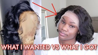 What I Wanted Vs What I Got  | Transforming A Cheap Natural Swiss Lace Wig Review Twingodesses