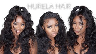 Omg!!!  Skin Melth Hairline |  Natural No Part Wig Install | Hurela Hair