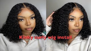 Kinky Curly 5X5 Undetectable Lace Wig|| Luvme Hair| Cyberkay
