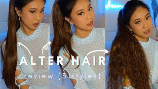  Alter Hair Ponytail Extension Review (3 Styles)