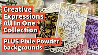 Creative Expressions Prize Bundle // All In One Collection Plus Cosmic Shimmer Pixie Powder