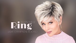 Ellen Wille Ring Wig Review | Light Champagne Rooted | Fall In Love With A New Pixie Style!