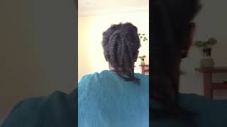 Best Lazy Natural Hairstyle For Long 4C Natural Hair