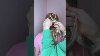 Pretty Valentine'S Day Hairstyle  | Audrey And Victoria #Hairtutorial #Hair #Hairstyle #Shorts2