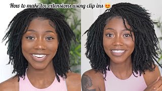 How To Create Your Own Loc Extensions Using Betterlength Natural Clip Ins!