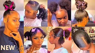 Simple Hairstyle Ideas For Short 4 Type Hair Ft @Big._Bam