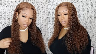 Girl This Color  New Curly Highlight Blonde Lace Wig | Nadula Hair