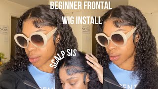 Beginner Friendly Frontal Wig Install
