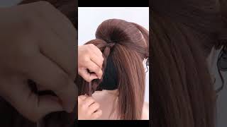 Wedding Guest Juda Hairstyle | High Bun Hairstyle For Medium Hair