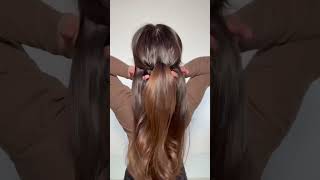 Clean Girl Ponytail #Hair #Cleangirlhairstyle #Highponytail