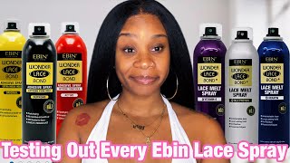 Ebin Lace Spray Melt Review | Are They The Same Product?