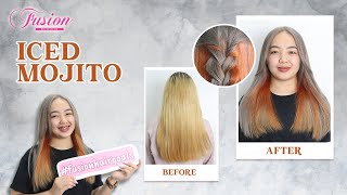 How To: Create This Iced Mojito Look With Fusion Hair Professional | Summer Solstice Collection