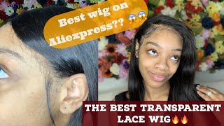 The Best Wig On Aliexpress!! | Transparent Hd Lace Wig!! | Airuiao High Quality Hair
