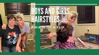 Short Hairstyles  - Pixie Haircut With A Flip - Charlotte From California