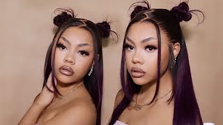 No... They Onto Something With This One! Purple Ombre Out The Box! | Nadula Hair