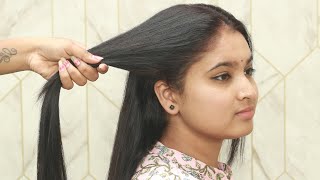 Easy Twisted Ponytail Hairstyles || Simple Hair Tutorial For Girls || Ponytail Updos