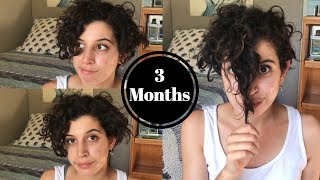 Growing Out My Pixie Cut | 3 Month Update