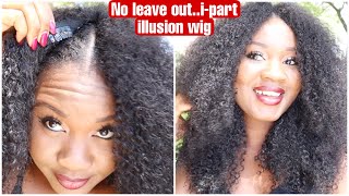 You Can'T Tell Its Not My Hair. No Leave Out I-Part Illusion Wig, So Natural From Scalp | Ilike