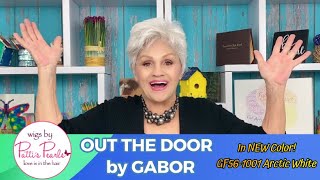 Out The Door By Gabor Wig Review In New! Gf56-1001 Arctic White -Wigsbypattispearls.Com