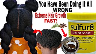 How To Use Sulfur 8,Rosemary & Cloves To Double Hair Growth|Grow Long Hair & Prevent Hair Breakages