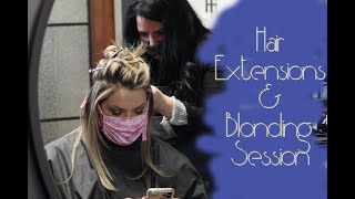Janelle Gets Her Hair Done | Episode 6 | Hair Extensions And Blonding Session