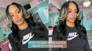 How To Add Highlights To Your Look. Protective Quick Weave With Curls