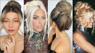 90S Updo Hair Tutorial  Kim K / Pamela Anderson Hairstyle