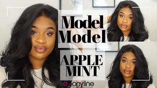 Model Model Mint Hd Lace Front Wig "Apple Mint" |Ebonyline.Com