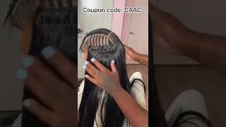 Traditional Sew In Tutorialmiddle Part Leave Out On Natural Hair | Start To Finish Ft.#Ulahair