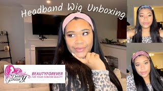 Beauty Forever Headband Wig Unboxing!