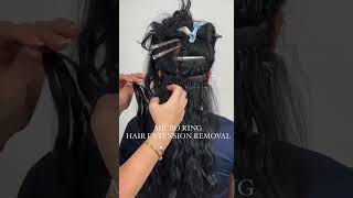 Omg How To Remove Micro Loop Hair Extensions Fr Microlink Hair Extension Wholesale Vendor