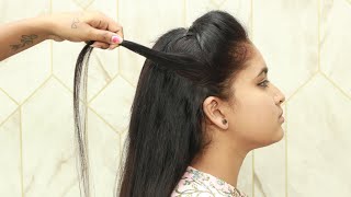 My 5 Minute Ponytail Routine | Ponytail Hairstyle With Trick | New Hairstyles 2023