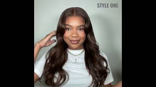 Glueless Install With Simple Steps | 13X6 Lace Front Wigs Bring Kinds Of Hairstyles|Hairvivi #Shorts