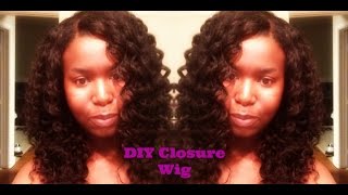 Diy Upart Wig With Closure ( Detailed)