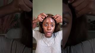 This Might Be One Reason Why Your Wig Was Uncomfortable #Curlymehair #Shorts #Hairtutorial #Wigs