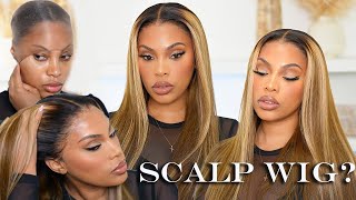 How To Make Wig Lace Look Like Scalp The Best Highlight Blonde Wig Super Fine Hd Lace