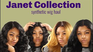 Janet Collection Synthetic Wig Haul