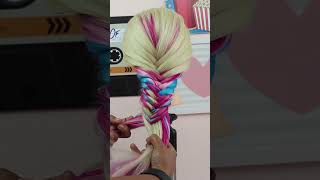 Easy Hairstyle Ponytail / Hair Hacks / Cute Easy Haristyle #Shorts