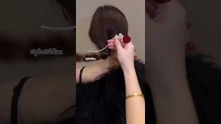 Rose Hairclip  Korean Hair Clip  #Shorts #Korean #Trending