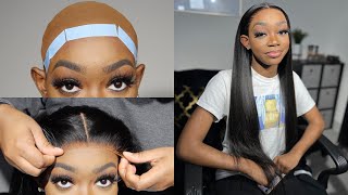 Bussdown 26" Frontal Wig Install With Tape! | 250% Density 13X4 Lace Wig Ft. Worldnewhair