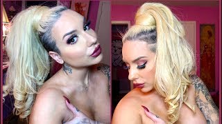 Diy Ponytail Made From Extensions