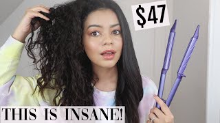 Testing The New Ellesye 2 In 1 Hair Straightener And Curler From Amazon! Honest Opinion