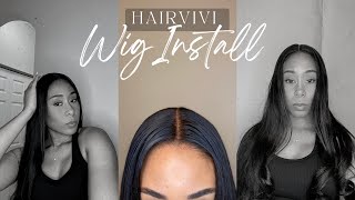 Hairvivi Install Ft Jasmine Wig | Grwm Wig Install For Beginners | Unsponsored Hairvivi Wig Review